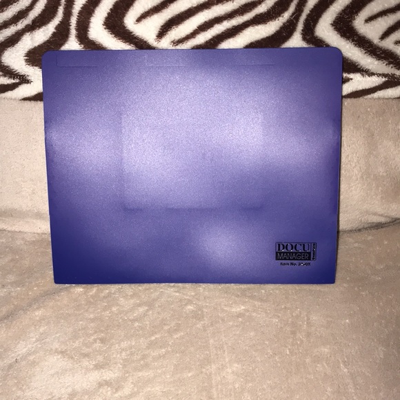 Docu Manager Beautone plastic document holder blue💕 - Picture 1 of 4